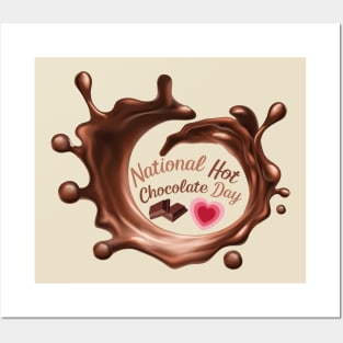 National Hot Chocolate Day - 31 January Posters and Art